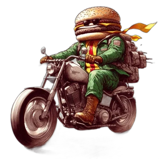 food, animal, robot, concept art transparent PNG cut-out