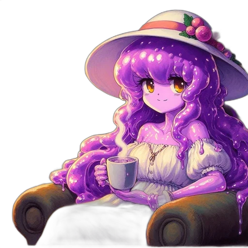 hat, dress, staff, pixel art transparent PNG cut-out