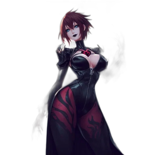 dress, robot, weapon, staff transparent PNG cut-out