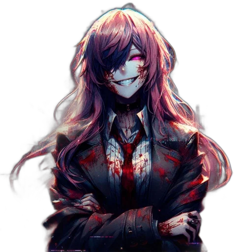 jacket, mask, face, staff transparent PNG cut-out