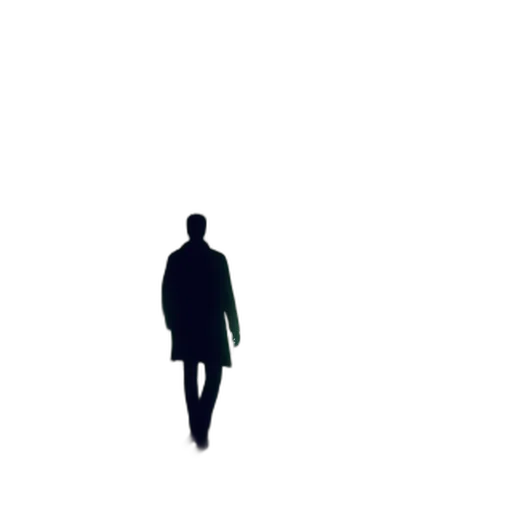 jacket, staff, robot, face transparent PNG cut-out