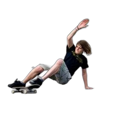 3d render, young, man, black transparent PNG cut-out