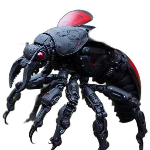 creature, robot, animal, concept art transparent PNG cut-out