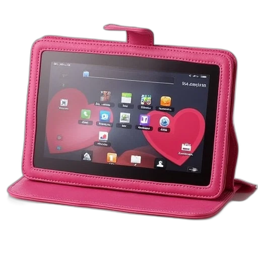 hot, selling, tablet, leather transparent PNG cut-out
