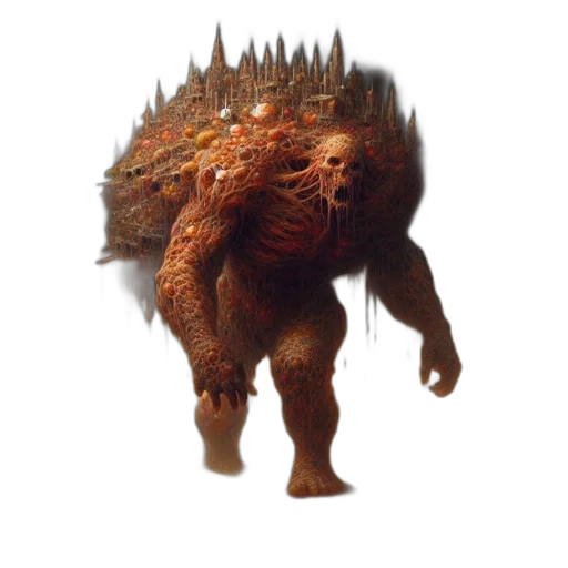 creature, dragon, animal, staff transparent PNG cut-out