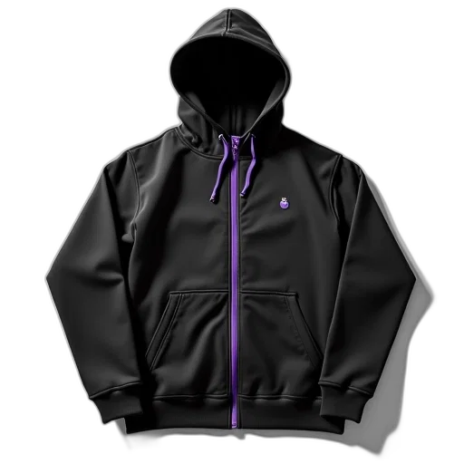 jacket, 3d render, cyberpunk, vaporwave transparent PNG cut-out