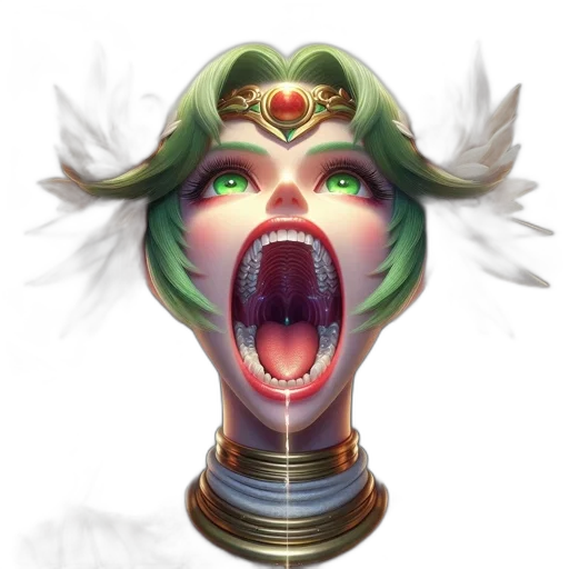 face, mask, crown, staff transparent PNG cut-out