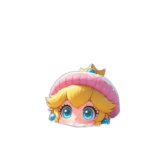 hat, crown, staff, creature transparent PNG cut-out
