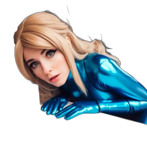 jacket, robot, face, comic book art transparent PNG cut-out