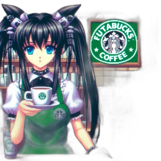 staff, anime, photorealistic, fantasy art transparent PNG cut-out