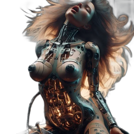 robot, dress, jewelry, mask transparent PNG cut-out