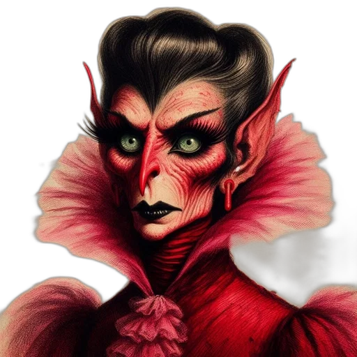 mask, face, creature, fantasy art transparent PNG cut-out