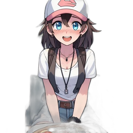hat, staff, food, creature transparent PNG cut-out