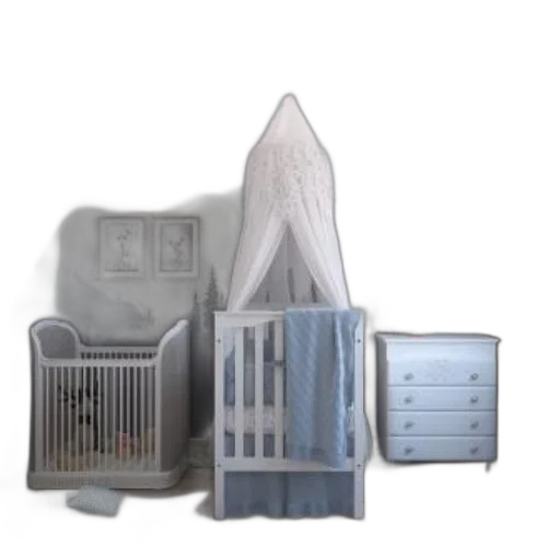 furniture, building, 3d render, concept art transparent PNG cut-out