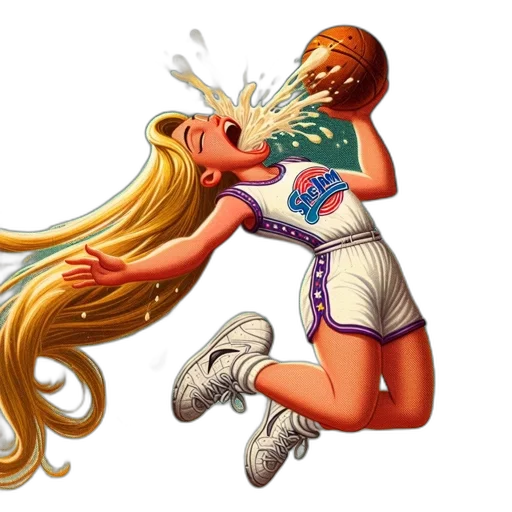 hair, fantasy art, comic book art, concept art transparent PNG cut-out