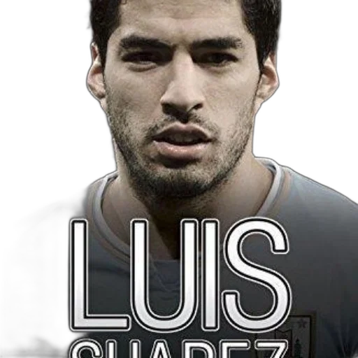 poster, featuring, luis, suarez transparent PNG cut-out