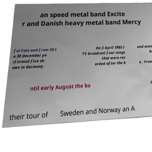 poster, tour, danish, heavy transparent PNG cut-out