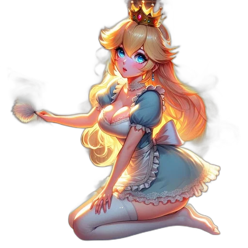 staff, crown, fantasy art, concept art transparent PNG cut-out