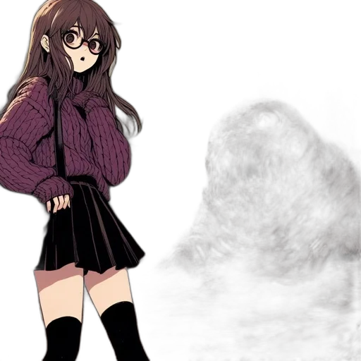 jacket, creature, dress, concept art transparent PNG cut-out