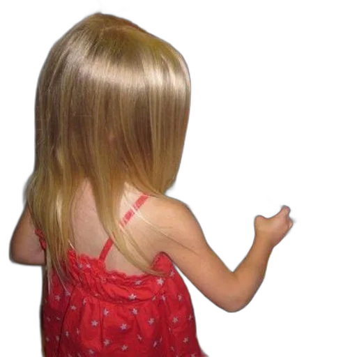 hair, dress, staff, jewelry transparent PNG cut-out
