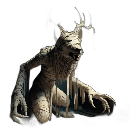 creature, animal, staff, dragon transparent PNG cut-out