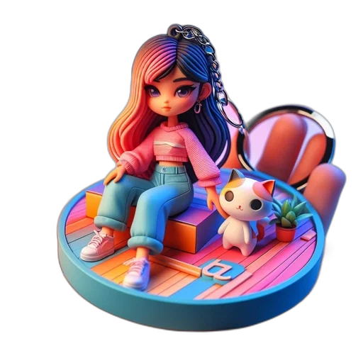 3d render, concept art, image, features transparent PNG cut-out