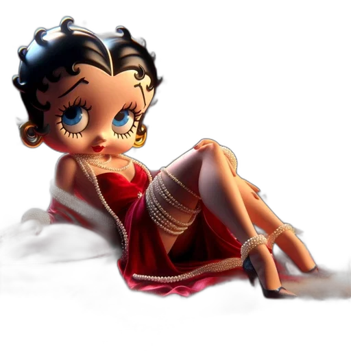 dress, 3d render, cartoon, concept art transparent PNG cut-out