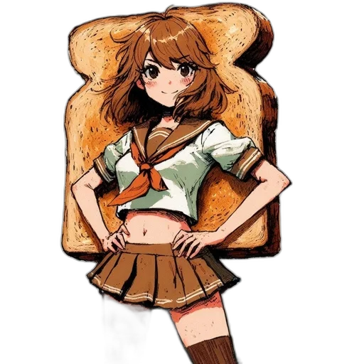 dress, hat, jacket, staff transparent PNG cut-out