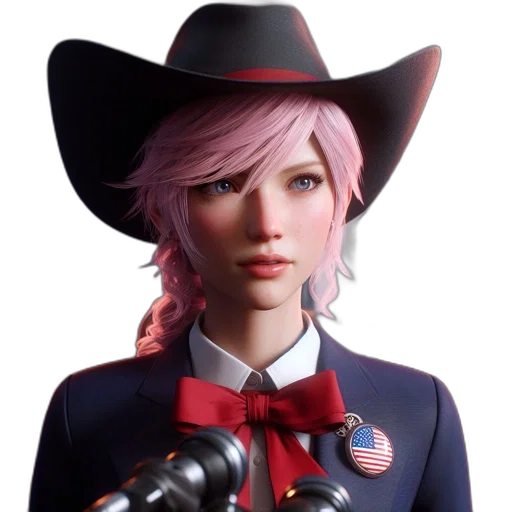 hat, staff, weapon, robot transparent PNG cut-out