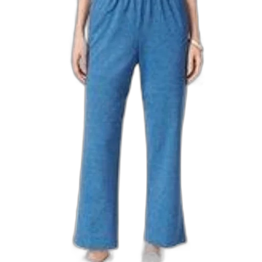 blue, woman, wearing, pair transparent PNG cut-out