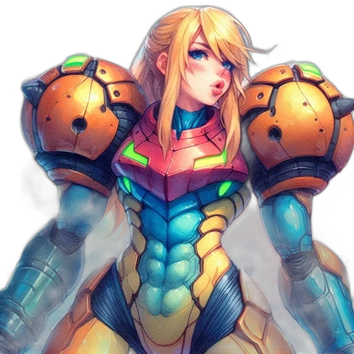 robot, weapon, face, dress transparent PNG cut-out