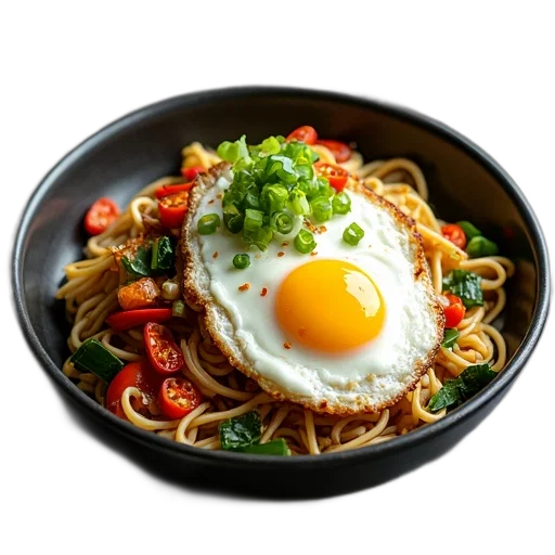 food, photorealistic, 3d render, plate transparent PNG cut-out