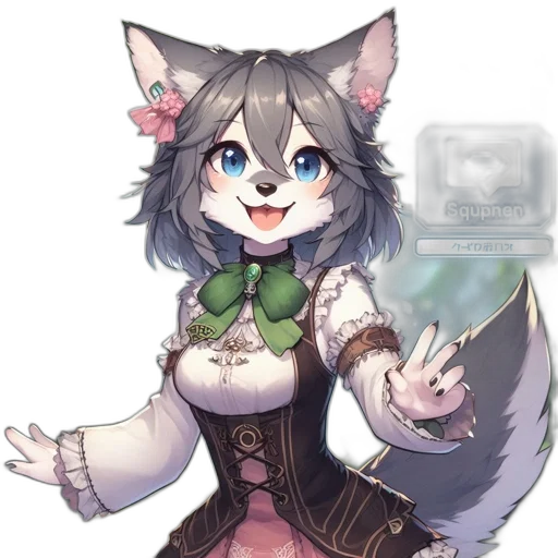 staff, animal, creature, dress transparent PNG cut-out