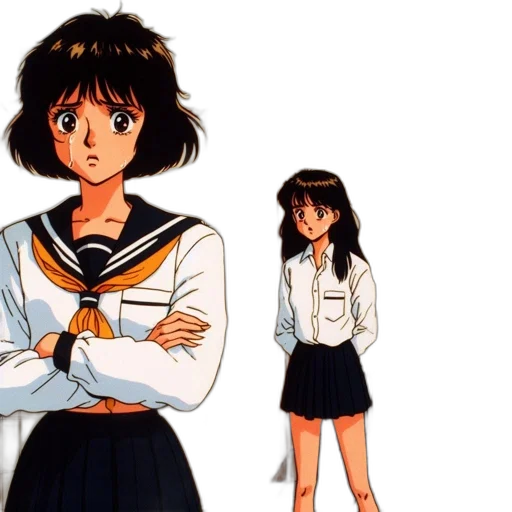 jacket, dress, anime, concept art transparent PNG cut-out