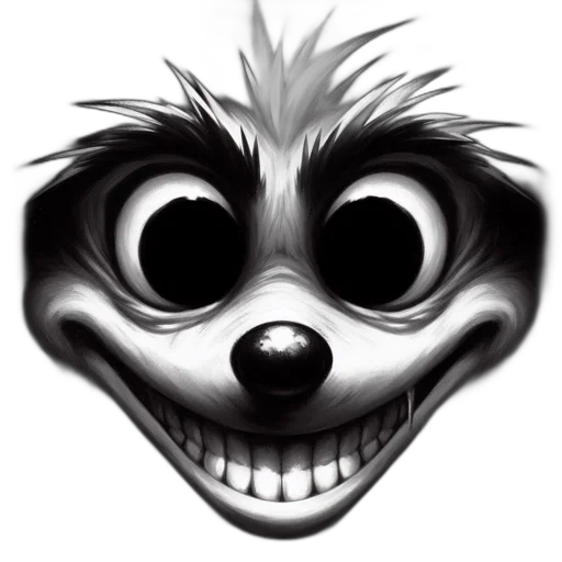 mask, face, creature, animal transparent PNG cut-out