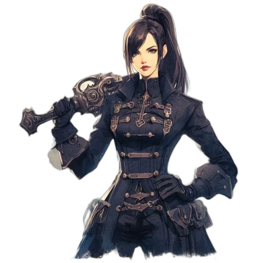 staff, dress, weapon, sword transparent PNG cut-out