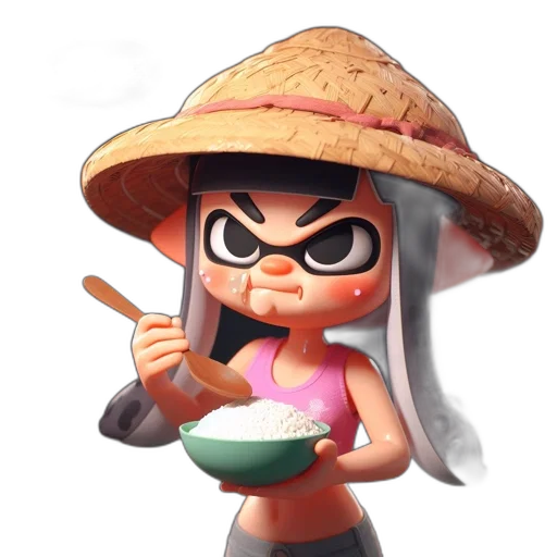 food, hat, weapon, staff transparent PNG cut-out