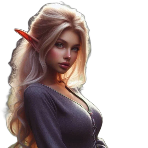 dress, fantasy art, concept art, pixel art transparent PNG cut-out