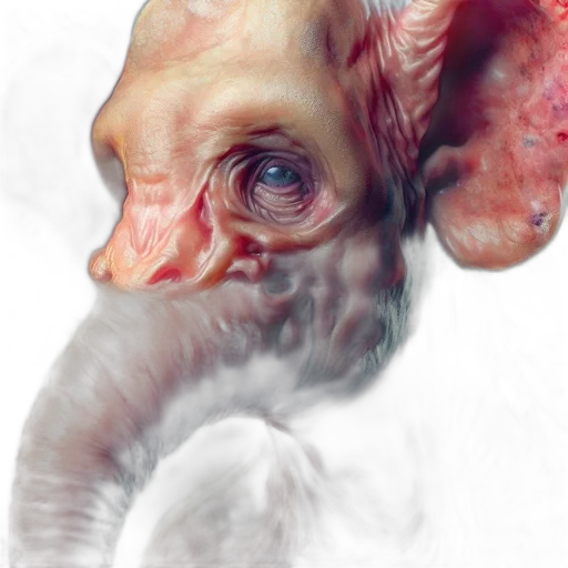 creature, face, animal, mask transparent PNG cut-out