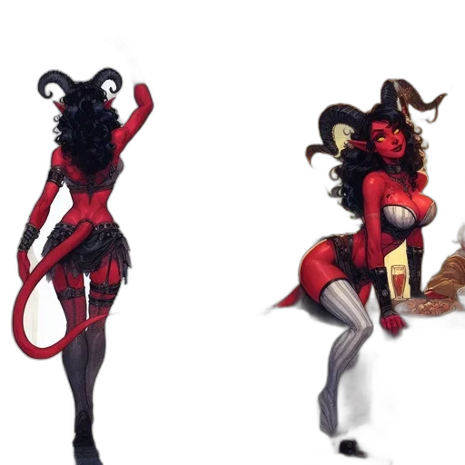 concept art, fantasy art, 3d render, comic book art transparent PNG cut-out