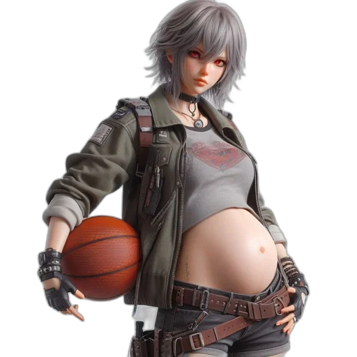 jacket, concept art, 3d render, cyberpunk transparent PNG cut-out