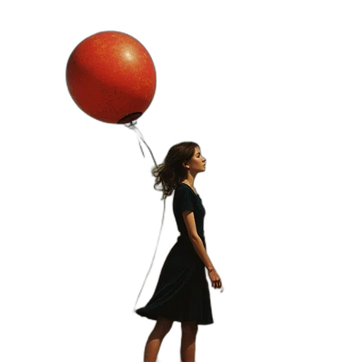 dress, umbrella, staff, concept art transparent PNG cut-out