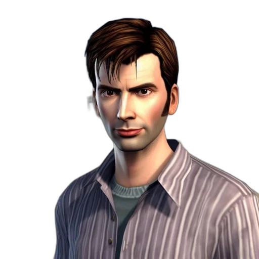 staff, face, 3d render, photorealistic transparent PNG cut-out