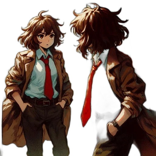 jacket, staff, weapon, concept art transparent PNG cut-out