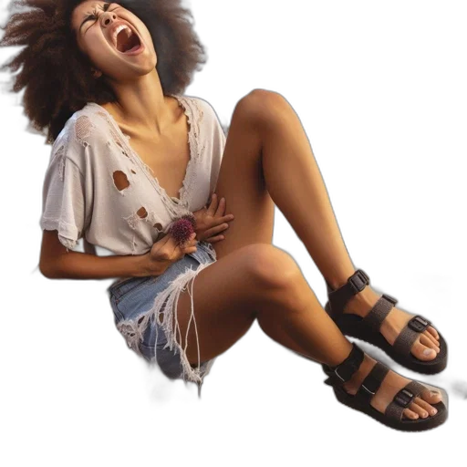 jewelry, shoes, hair, dress transparent PNG cut-out