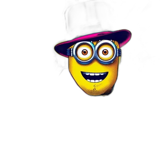 hat, mask, face, staff transparent PNG cut-out
