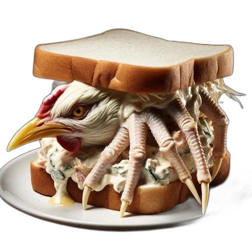 food, animal, creature, hat transparent PNG cut-out