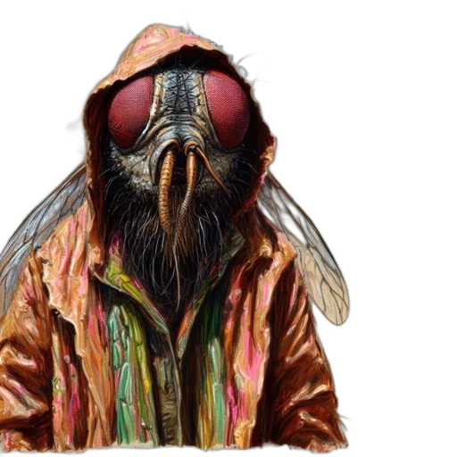 jacket, mask, creature, animal transparent PNG cut-out