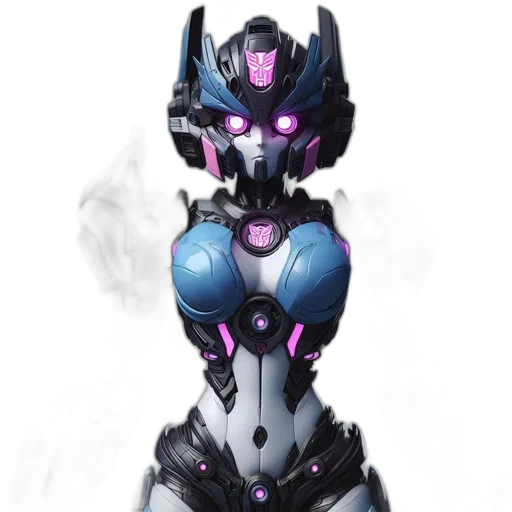 robot, concept art, cyberpunk, fantasy art transparent PNG cut-out