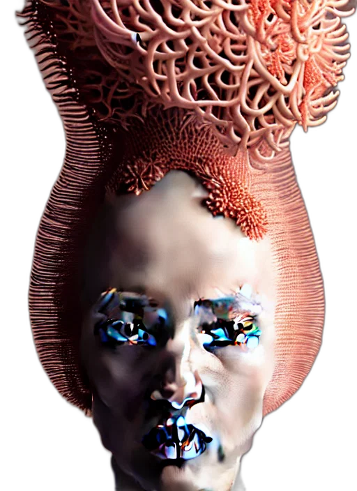 hair, creature, face, mask transparent PNG cut-out